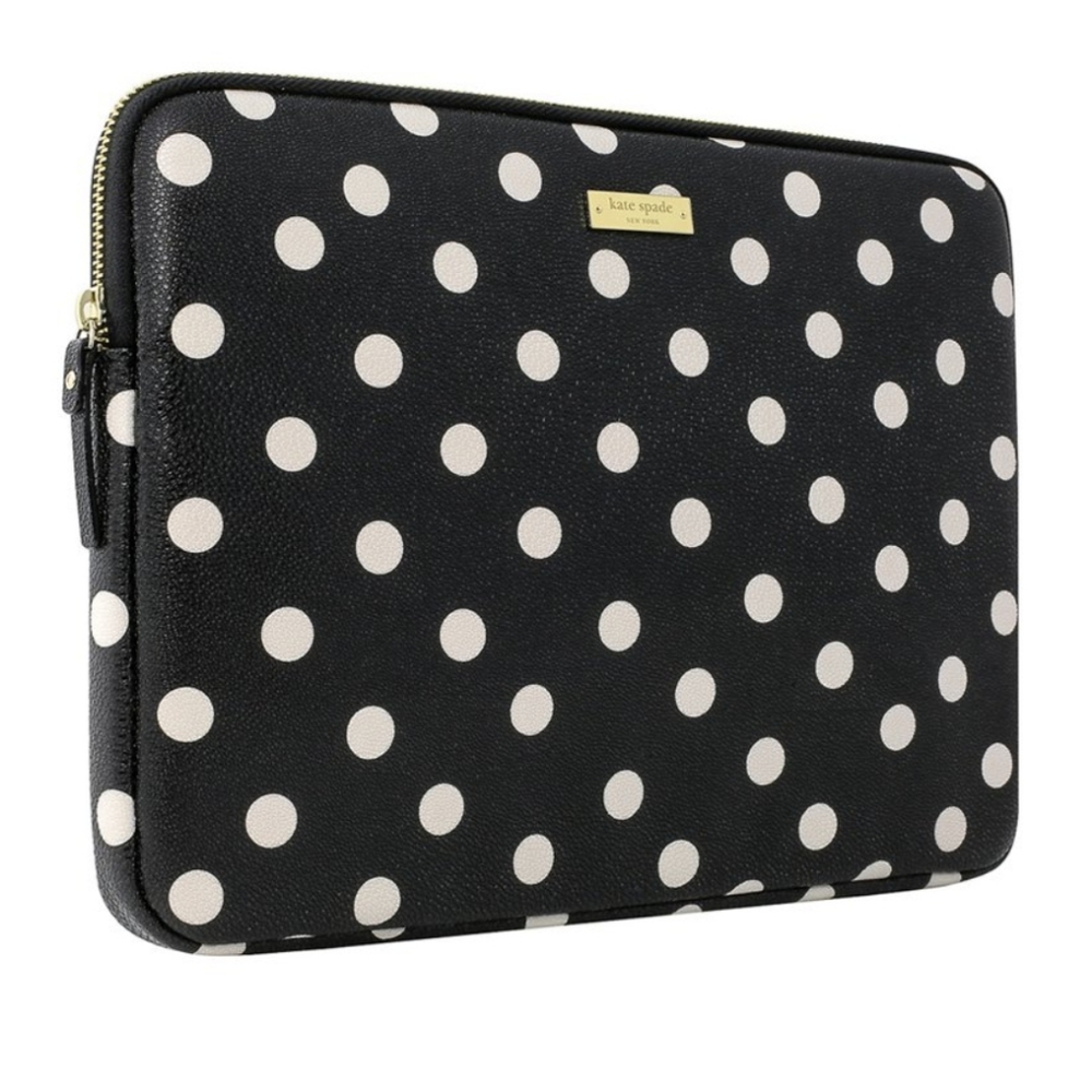 Kate Spade Polka Dot Laptop Sleeve